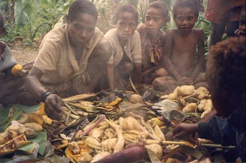 a mumu that has just been opened